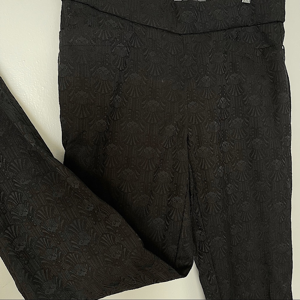 89th & Madison jacquard-style cropped pants